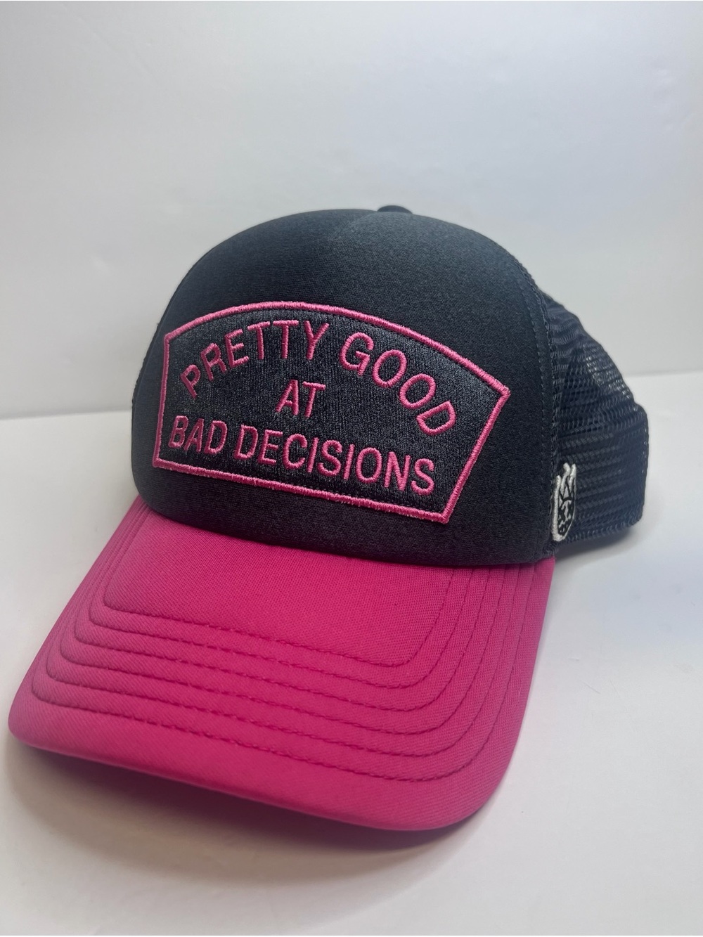Cult of Individuality New Mesh Trucker Good @ Bad Decisions Era Snapback Hat Cap